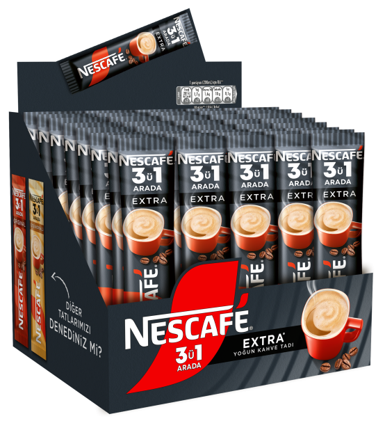 NESCAFÉ® 3ü1 Arada Extra 12 (48x16.5g) | | Nestlé Professional